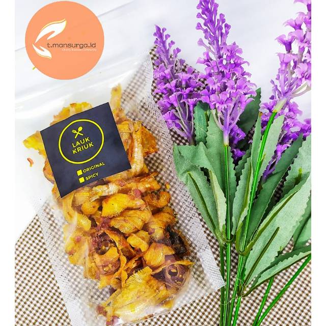 

LAUK KRIUK. Ikan Pakang kriuk, enak gurih renyah 200 gr