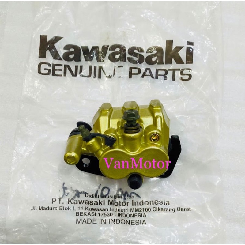 KALIPER CAKRAM DEPAN PALA BABI DEPAN KLX 150 KLX150 KAWASAKI SET KAMPAS SEPERTI DENGAN BAWAAN ASLI NYA