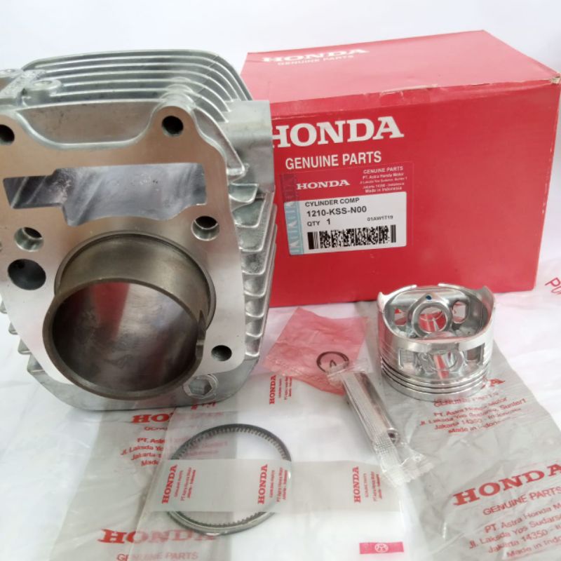 BLOCK SEHER SET ISI PISTON HONDA/ SUPRA X 125 fi KSS/kyz