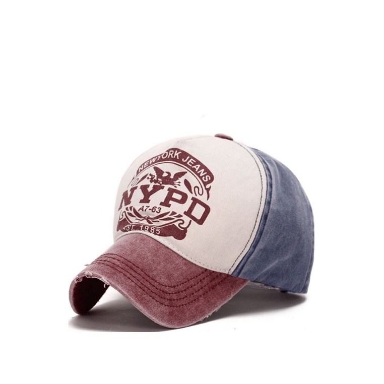Hamlin Drsh Topi Baseball Pria Wanita Snapback NYPD Sport Fashion Resizable Strap Material Cotton OR