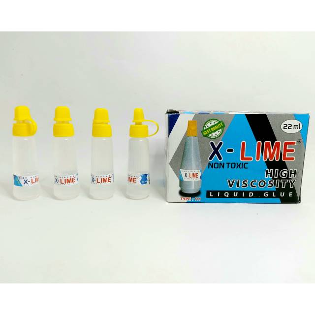 

Lem Cair Kecil X Lime 22 ml - 111