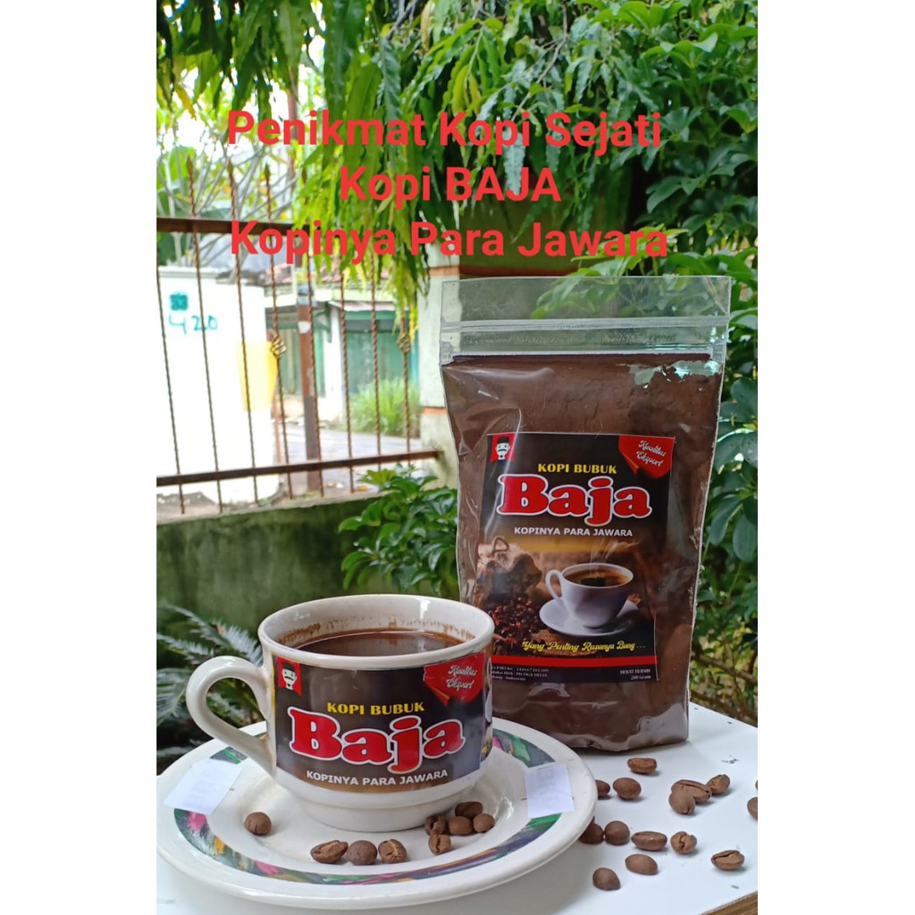 

Kopi Bubuk Robusta Baja