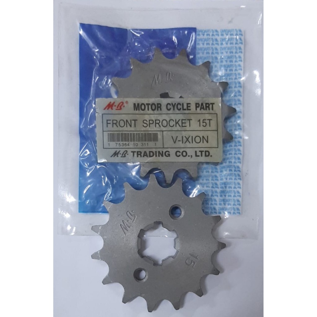 GEAR GIR DEPAN FRONT SPROCKET 15 T 15T MB YAMAHA VIXION