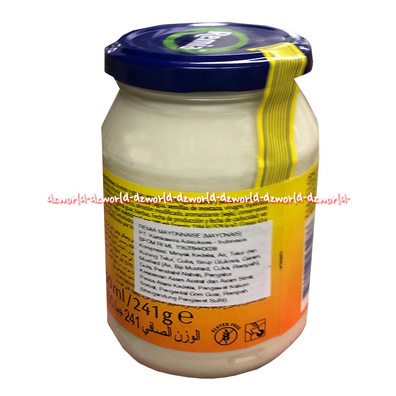 Remia 214gr Mayonnaise Delicious &amp; Creamy Mayonnaise Light Mayones Botol Jar Remya