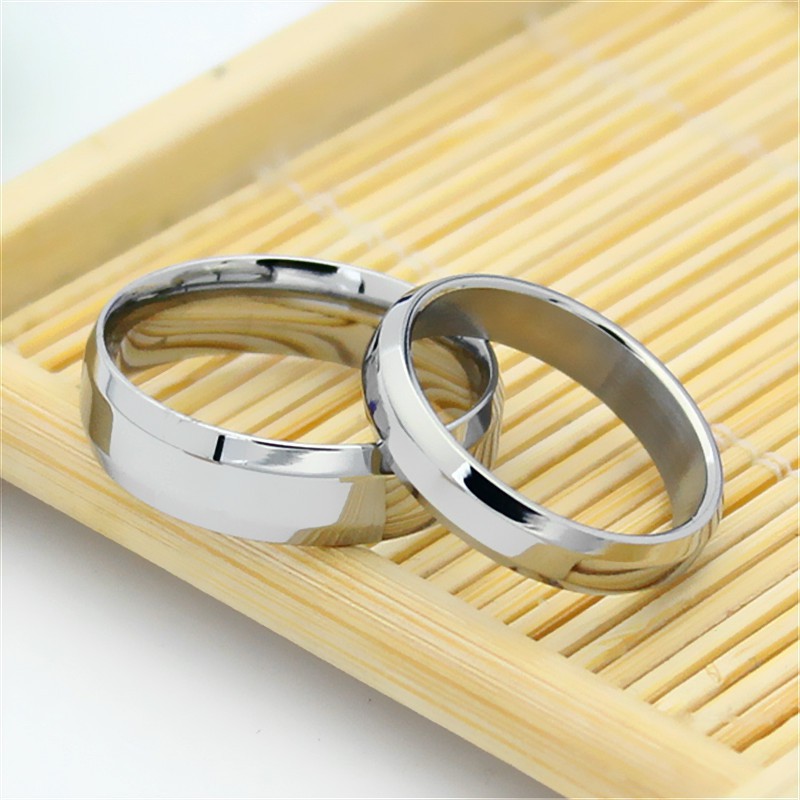 [ TREND ] Cincin Couple Titanium Couple Ring / Tunangan / Nikah / Pasangan / Kawin / Titanium C064