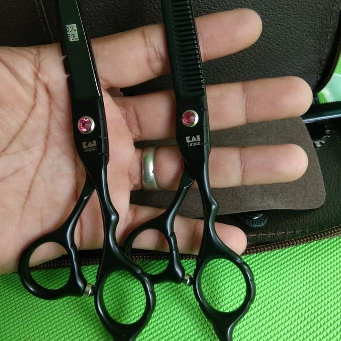 

Set Gunting Rambut Kasho Original Gunting Potong Gunting Sasak Penipis