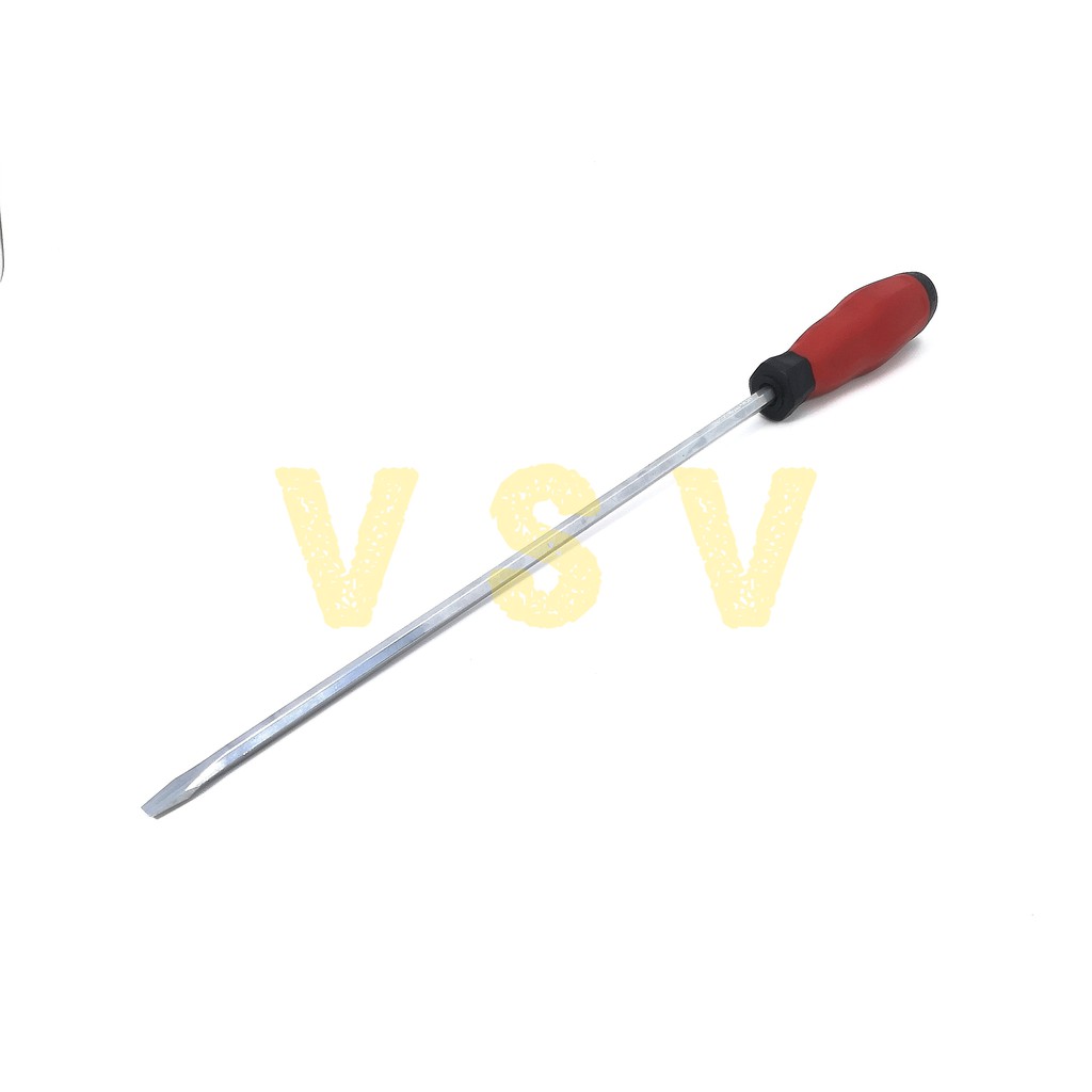 GESTAR Non Slip screwdriver (-)6x300mm Obeng gagang karet Obeng minus