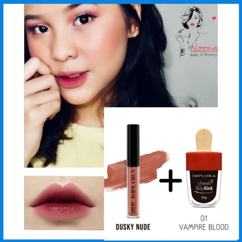 Promo❤️ IMPLORA ombre Lips | paket ombre implora