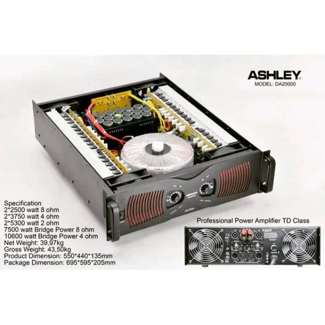 POWER ASHLEY DA20000 CLASS TD SUPER BADAK