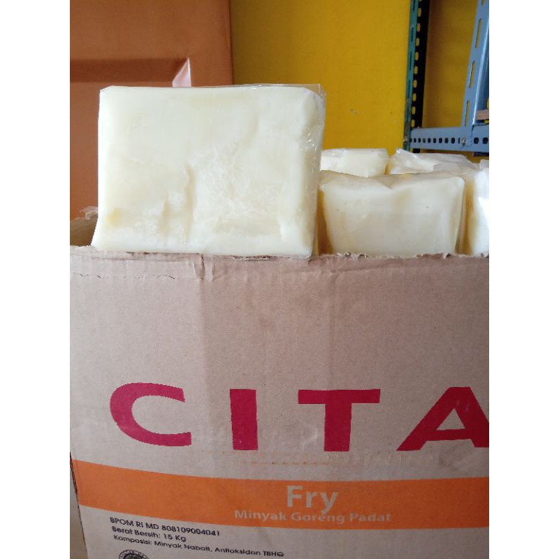 

CITA Fry / Minyak padat - Repack 500gr