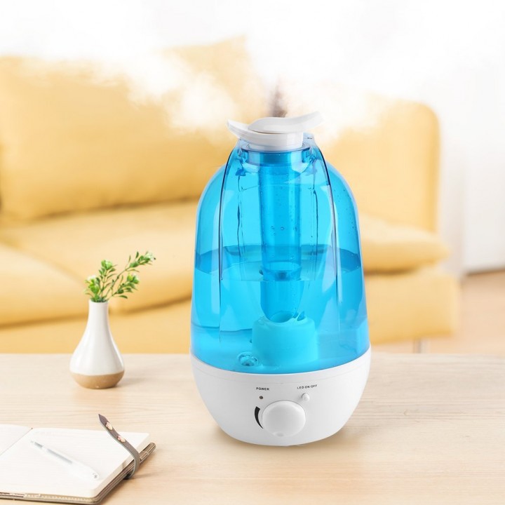 X03 Dual Mist Noozle Humidifier Air Purifier 360 Degree Mist 3L