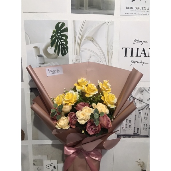 Bouquet Bunga / Buket Bunga / Buket Snack / Hadiah Wisuda