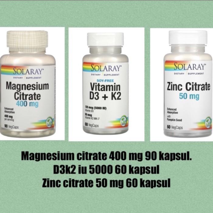 Quatro formula Vitamin d3 k2 magnesium zinc paket