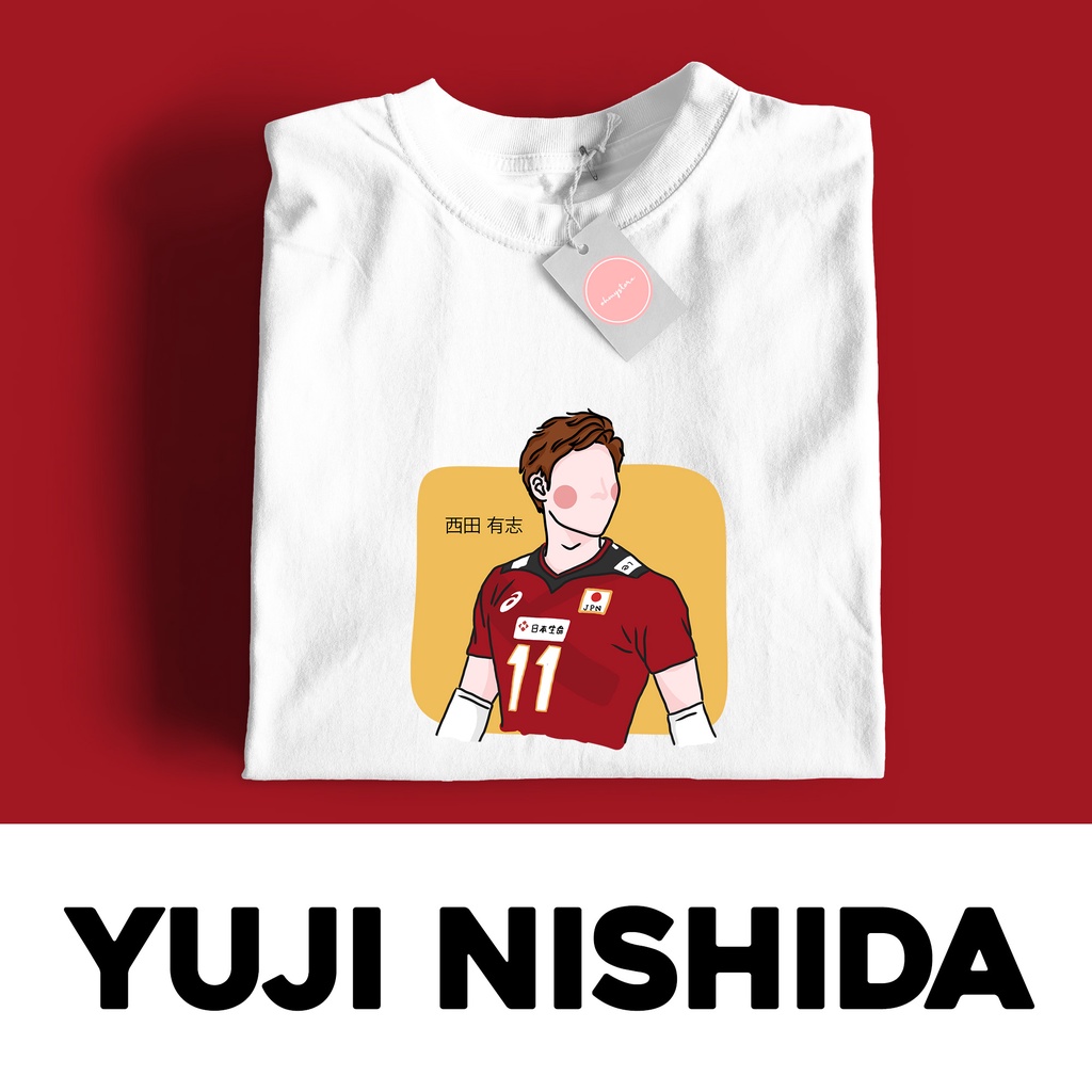 KAOS YUJI NISHIDA JEPANG T-SHIRT