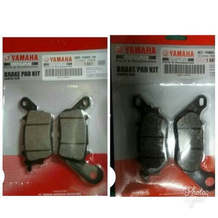 DISPAD KAMPAS REM DEPAN BELAKANG YAMAHA NMAX ORIGINAL YGP