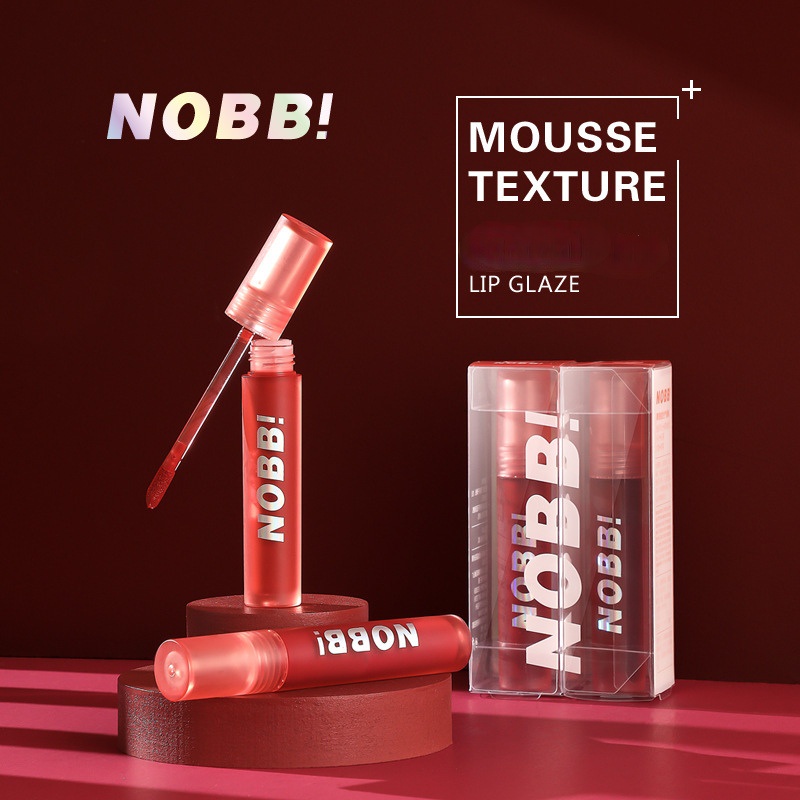 [BPOM] 100 % Original NOBB! Lip cream lembab velvet finish lip cream + Air Matte Velvet Lip Cream Long Lasting Lip Gloss Waterproof