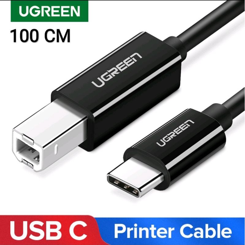 Ugreen Kabel Printer Type C to Usb 2.0 Type B Original - Kabel Scanner / Printer Usb C