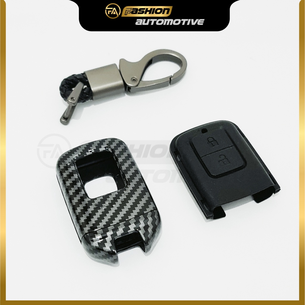 Cover Carbon Casing Kunci Mobil Honda HRV