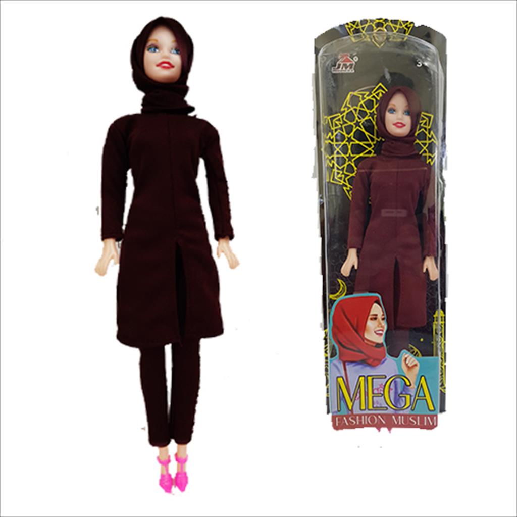 Mainan Anak Boneka Hijab/  Boneka Hijab Mega Fashion 03011 JM