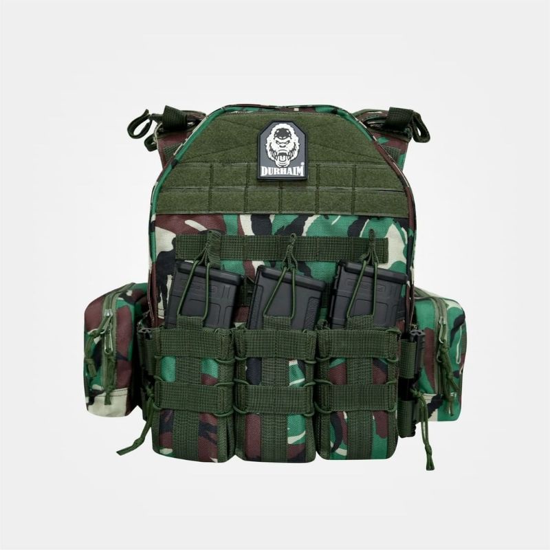 body vest durhaim loreng mamba/ loreng TNI original durhaim king mamba