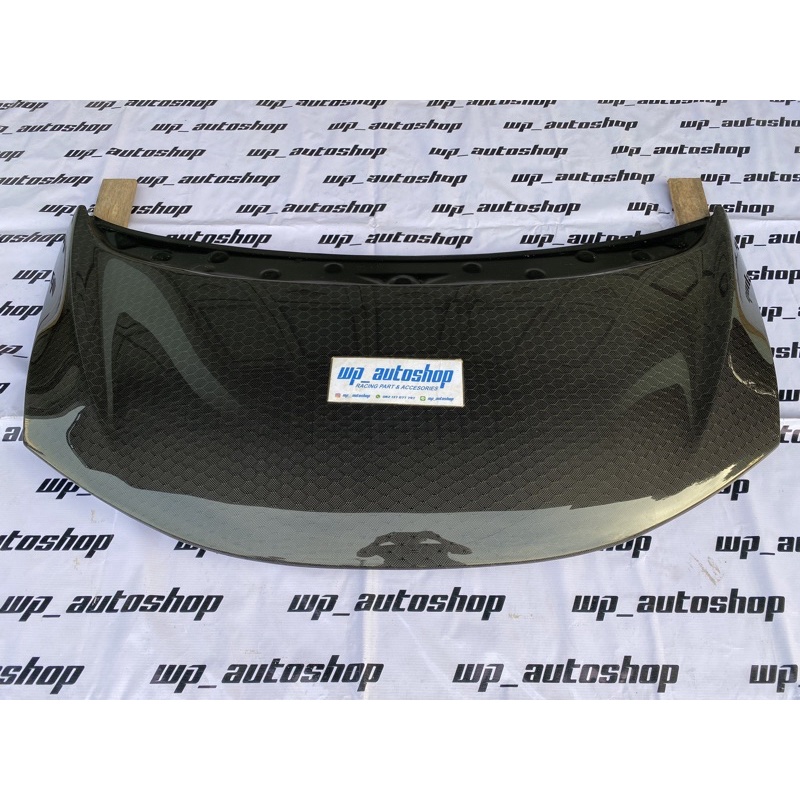 kap mesin carbon hexagon Jazz GK5
