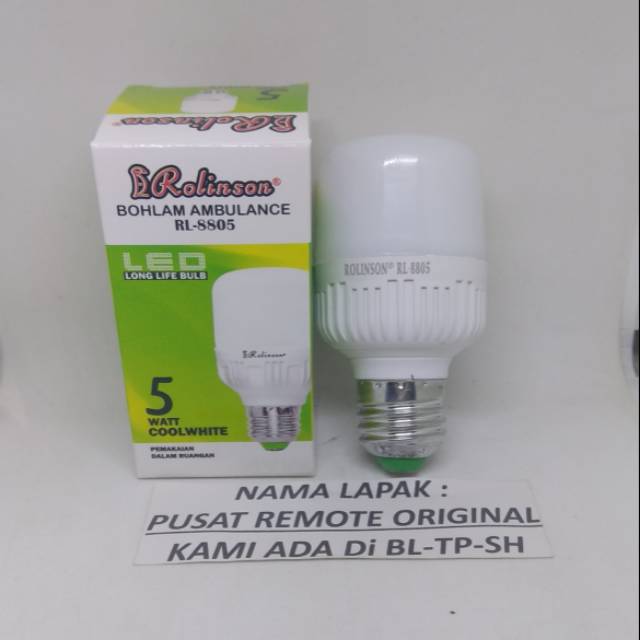 LAMPU COOL WHITE ROLINSON 10W 10 WATT