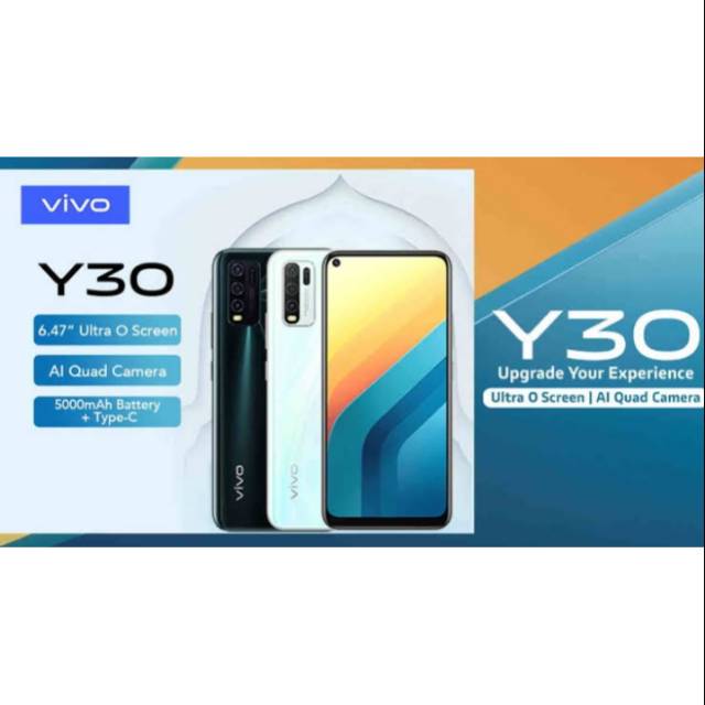 Vivo Y30 RAM 4/128GB GARANSI RESMI ERAFONE | Shopee Indonesia