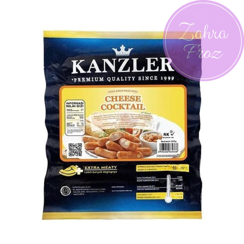 

KANZLER CHEESE COCKTAIL 500GR