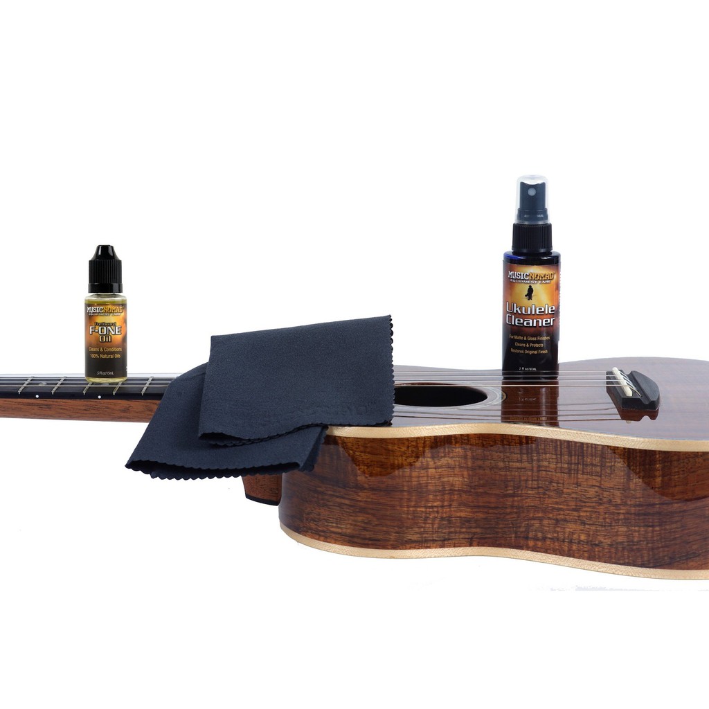 MUSIC NOMAD Premium Ukulele Care Kit - 3 pc.