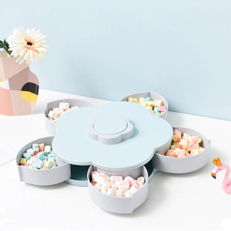 Flower Rotary Candy Box