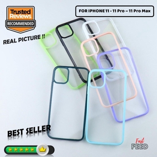 HARD CASE IPHONE 11 / 11 PRO / 11 PRO MAX HYBRID TRANSPARAN CLEAR BY