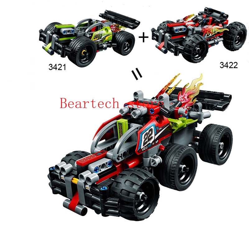 lego technic pull back 42072