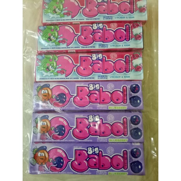 

permen karet big babol stik