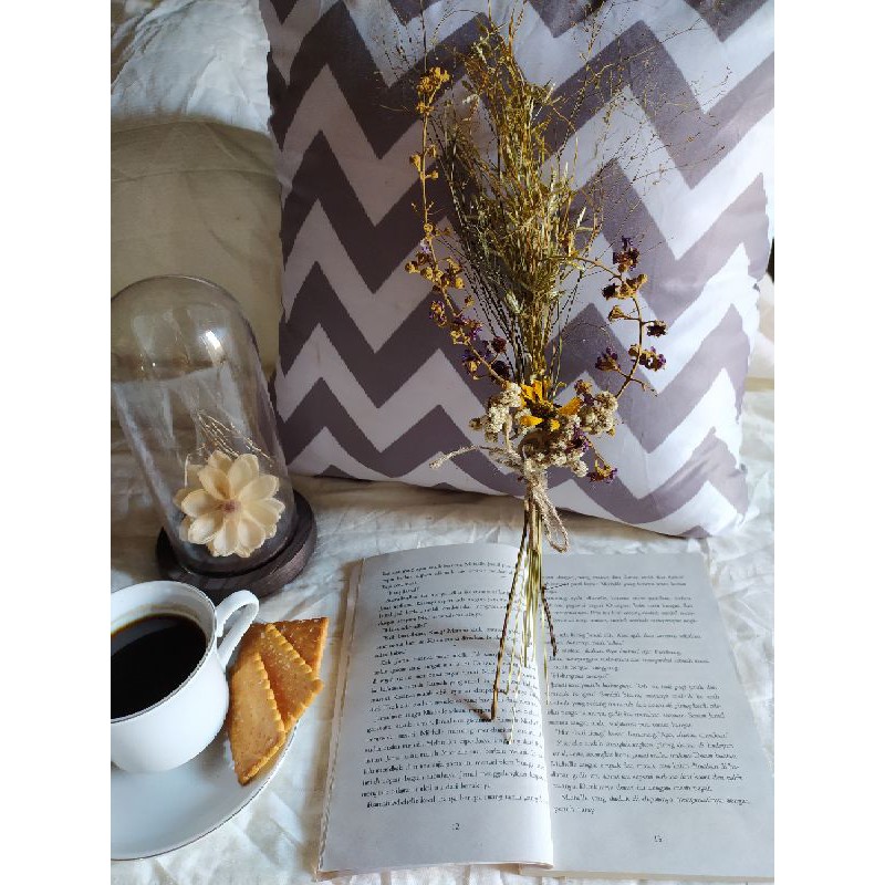 KINDNESS DRIED FLOWER, BOUQUET BUNGA KERING AESTHETIC