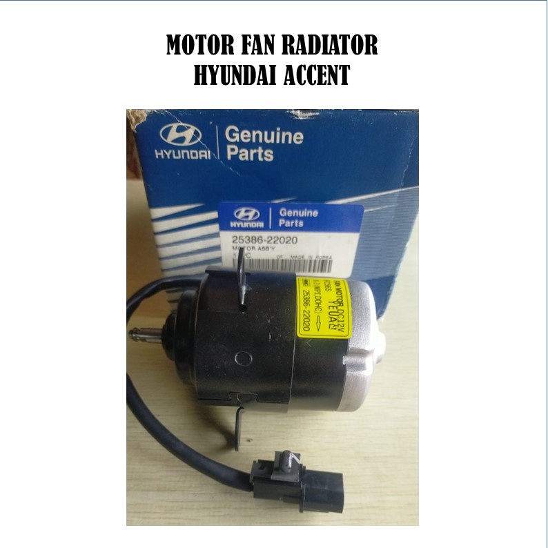 motor fan radiator hyundai accent cakra fan cooling radiator hyundai accent cakra