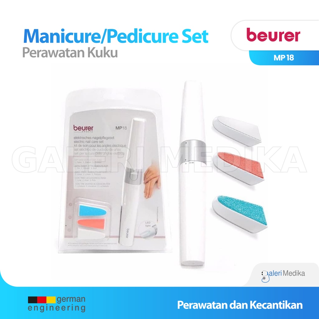 Alat Menikur Praktis Beurer MP 18 /MP18 / MP-18 - Perawatan Kuku / Menikur