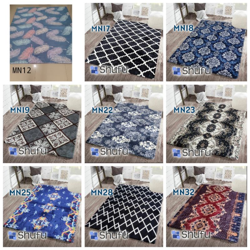 Karpet Malaysia 190x220 tebal 18mm keseluruhan