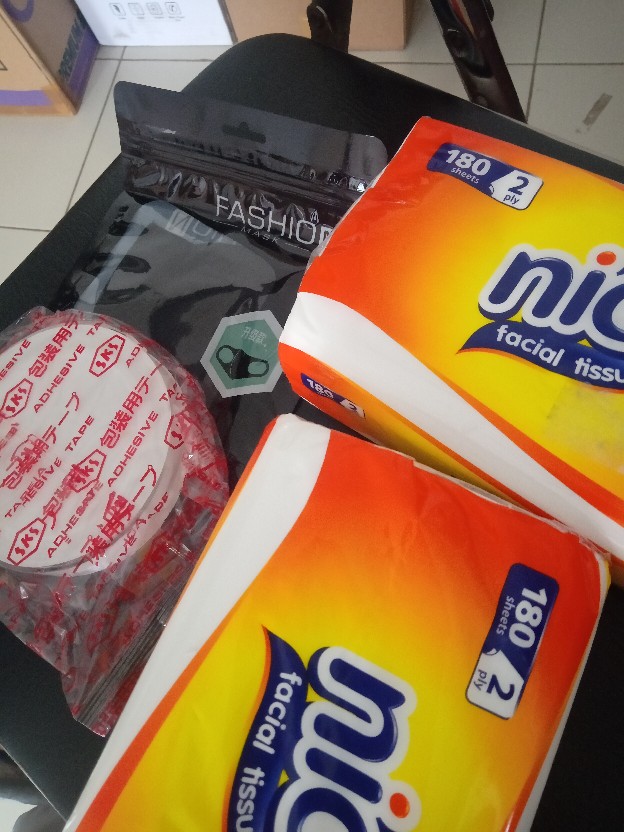 Masker Scuba Hitam Dewasa