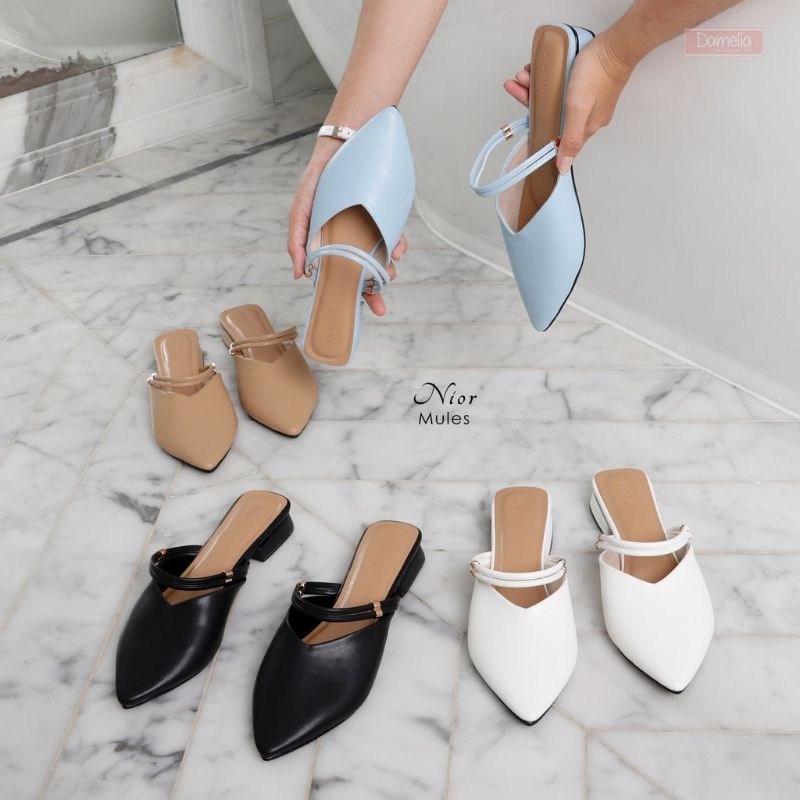 SANDAL FLAT WANITA NIOR DAMELIA MELSTORE