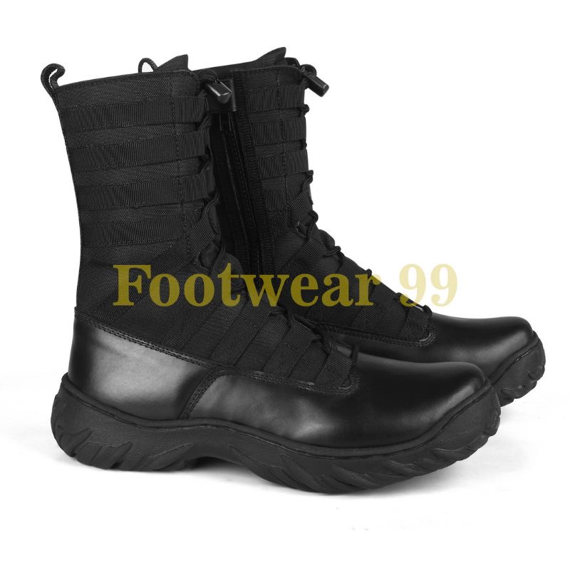 SEPATU PDL KULIT JERUK Boots Safety Linmas Security Satpam Size 38-48
