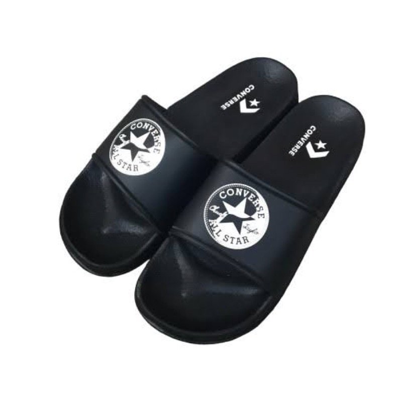SENDAL SANDAL CONVERSE HITAM GRADE ORI VIETNAM