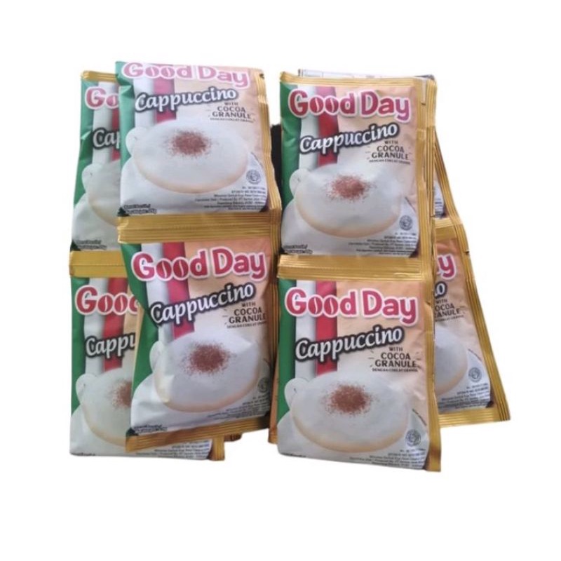 

** Good Day Cappucino 10 Pcs / Renteng✓✓