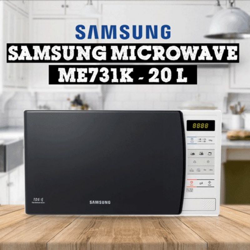 SAMSUNG MICROWAVE 20 L ME 731K ME731K ORIGINAL PENGHANGAT PEMANAS MAKANAN