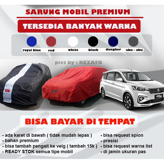 PREMIUM ERTIGA Sarung Mobil all new ERTIGA / Cover Mobil all new ERTIGA 2018