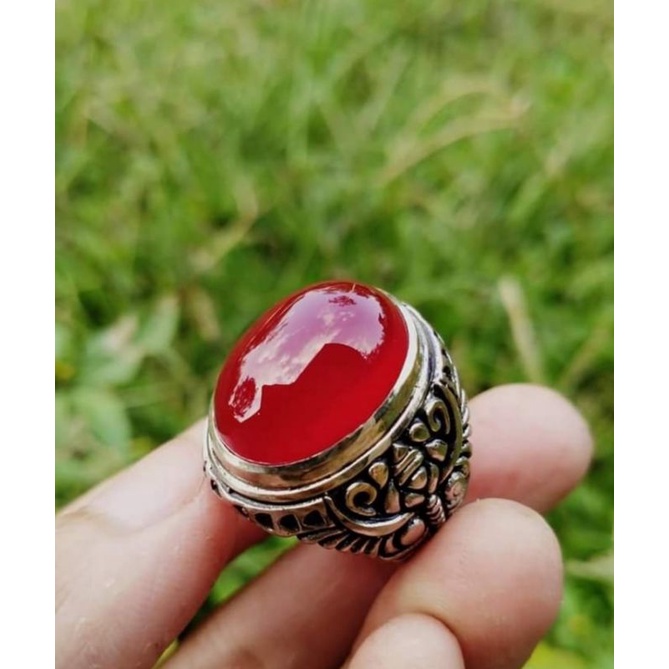 Batu Cincin Red Baron Asli Pacitan