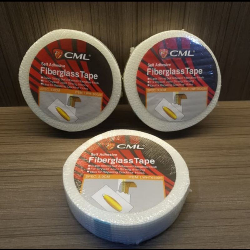 Fiberglass Tape Camel/Kasa Gipsum/Serat Anti Bocor