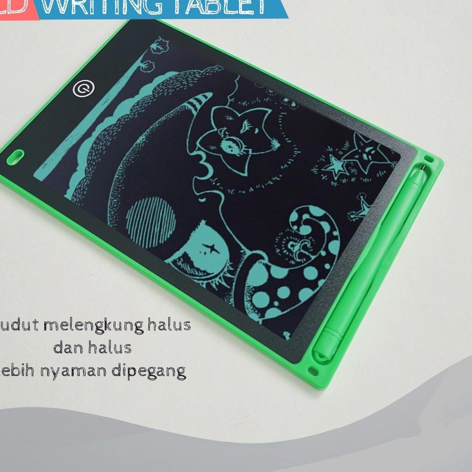 

Terbaik.. LCD Drawing Writing Tablet 8.5 Inch Mainan Papan Tulis Hapus Board Digital Pad Edukasi Pen Gambar