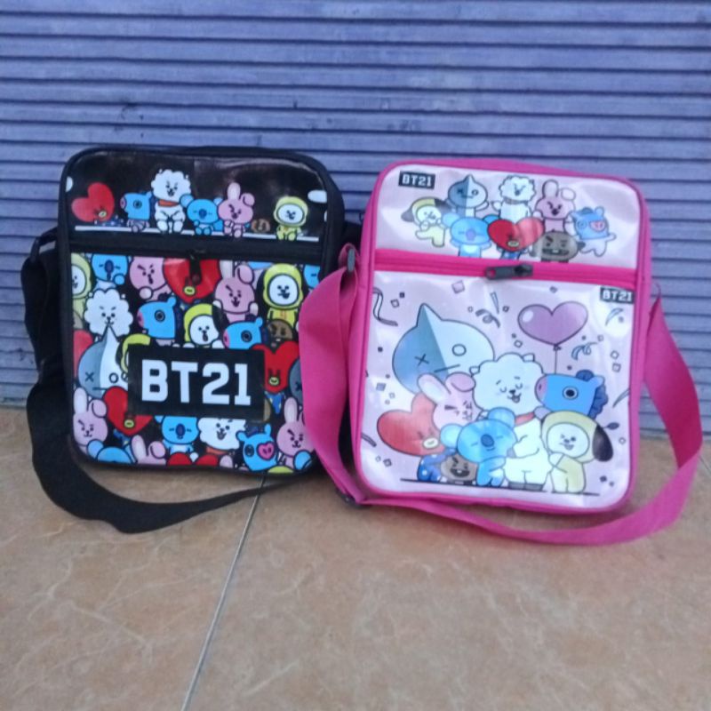 tas ngaji.  tas slempang anak. 21×27