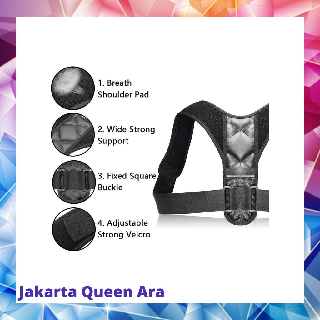 Boodun Tali Body Harness Korektor Postur Punggung Size M - BBJ-1