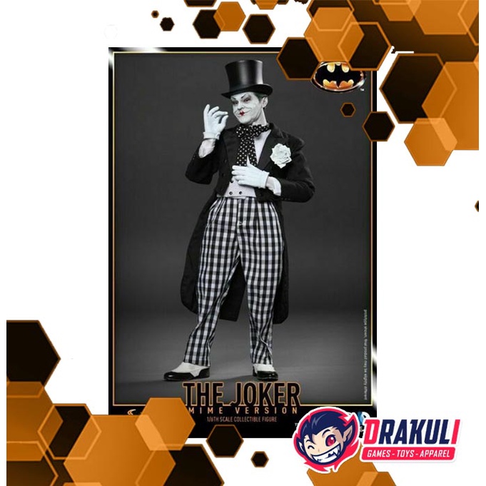 Hot Toys 1/6th DC Batman - The Joker Mime Version BIB